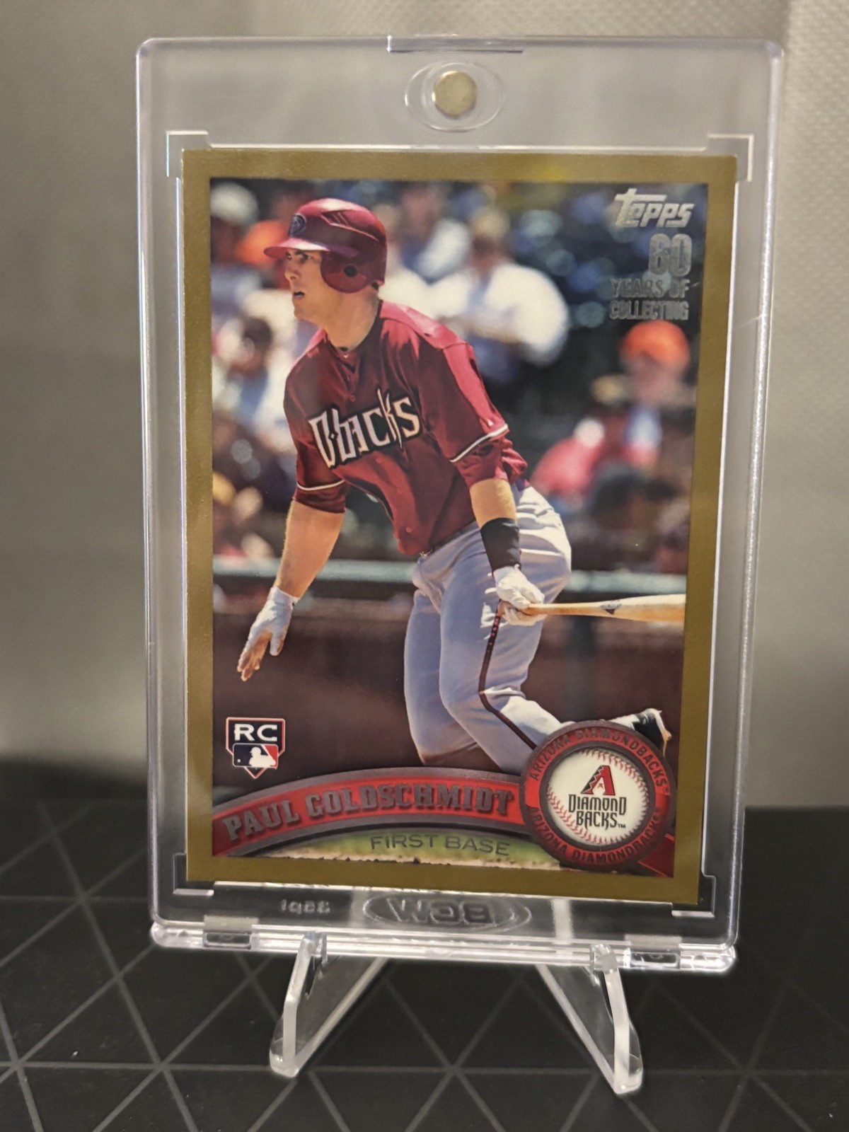 2011 Topps Update Series - Paul Goldschmidt #US47 Gold /2011 (RC) Rookie Arizona