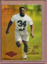 1995 PINNACLE SELECT CERTIFIED RAY ZELLARS ROOKIE MIRROR GOLD *