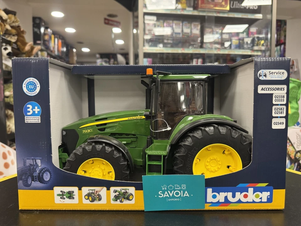 BRUDER 03050 - scala 1:16 - TRATTORE JOHN DEERE  7930 - NUOVO- FUORI CATALOGO - Immagine 2 di 4