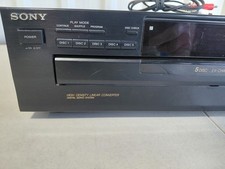 SONY CDP-C365 Stereo Multi 5 CD Player Tested Working