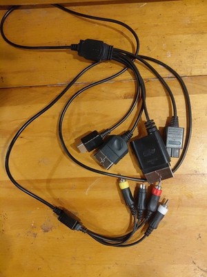 Mad Catz UNIVERSAL AV Cable PS1/PS2/XBOX/Gamecube/N64/360, 