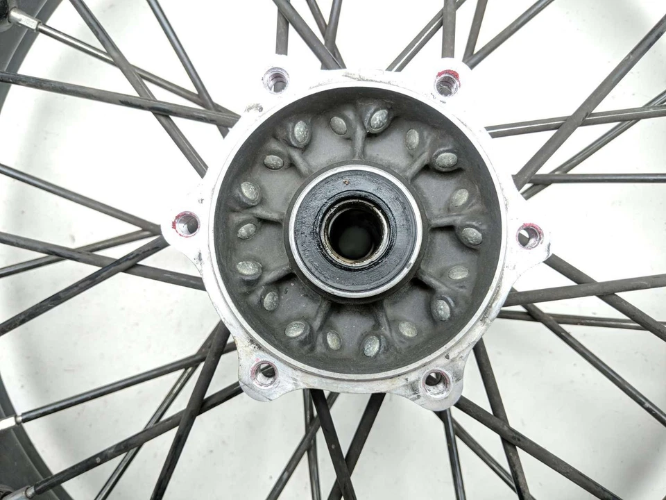 23 Kawasaki KLX300E aro de roda traseira reto 17x4,00 - Imagem 4 de 4