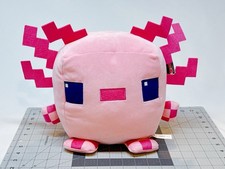 MINECRAFT Cuutopia AXOLOTL Pink 10" Plush Stuffed Animal Mattel 2025 NWT