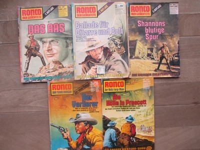 5 STK. RONCO Western-Romane alt