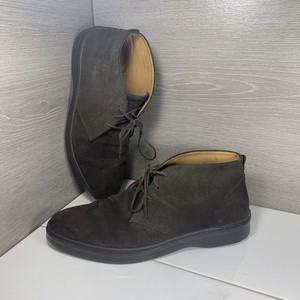 Jack Erwin Mens Dark Brown Suede Chukka Boots Made in Spain Size‎ 11 2072 Reade_DarkBrownPebble_Profile_  main image 4