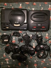 Job lot Sega mega drive /Mega Drive II 16-BIT consoles +  Controllers TESTED