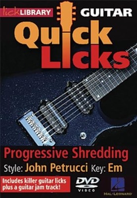 Progressive Shredding - Quick Licks : Style: John Petrucci; Key: Em by Andy ...
