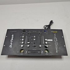 DJ-Tech MX-110 Pro DJ Mixer - For Parts Repair, Power Tested