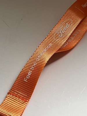 FORD.Schlüsselband. Feel the difference .orange Lanyard.FORD