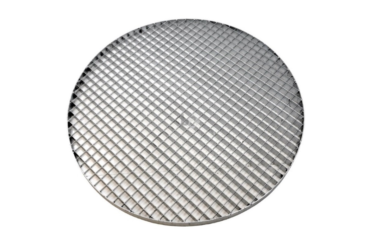 Gitterrost Brunnenrost Rundrost verzinkt 1000x30 mm Masche 30/30 mm