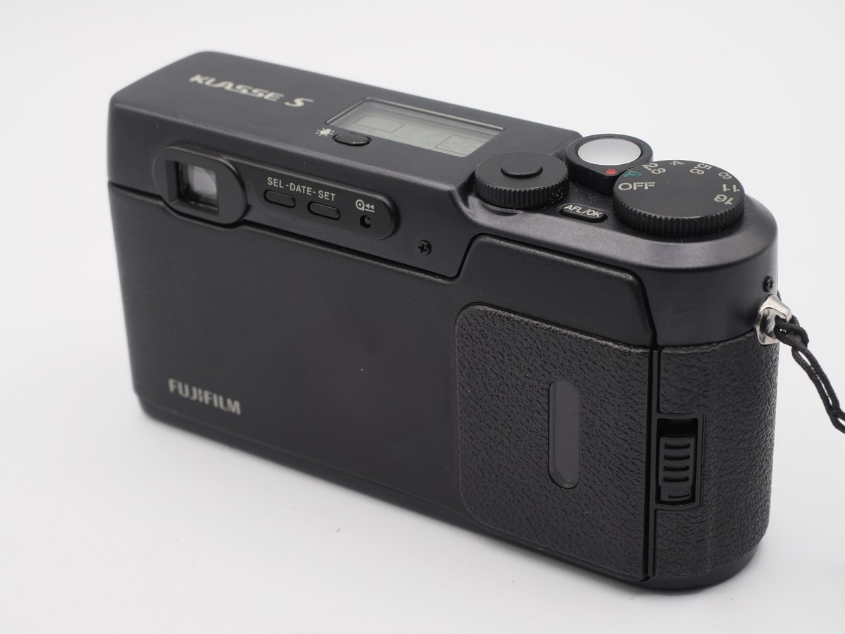 Fuji Fujifilm KLASSE S Black 35mm Film Camera MINT Tested & Boxed