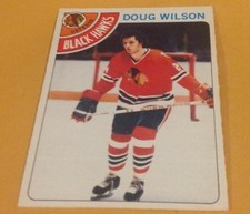 1978/79 OPC #168 DOUG WILSON HOF ROOKIE NM/MT !!!!!