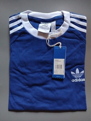 HERREN ADIDAS ORGINALS CLASSIC DREI STREIFEN BESTICKT KURZARM T-SHIRT