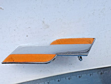 SELNEC BUSES Orange MANCHESTER BUS plain ENAMEL BADGE difficult to find