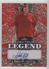 2024 Leaf Electrum Legend Auto Red Sparkle 1/1 Andy Reid #LA-AR2 Auto uk2