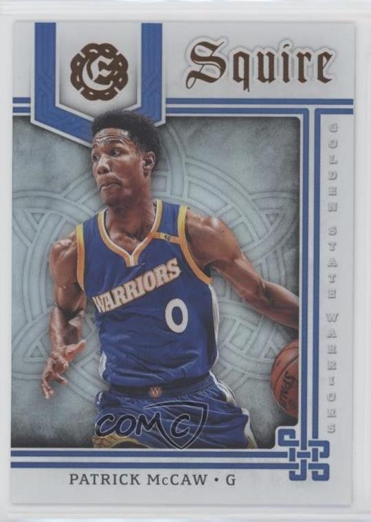 2016-17 Panini Excalibur Squire Patrick McCaw #7 Rookie RC o6n
