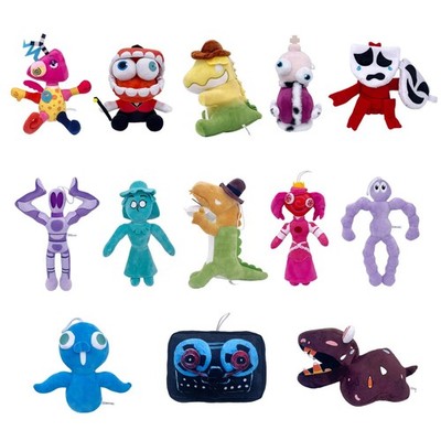 2026 New The Amazing Digital Plush Toys Amazing Circus Clown Rabbit Plush Dolls