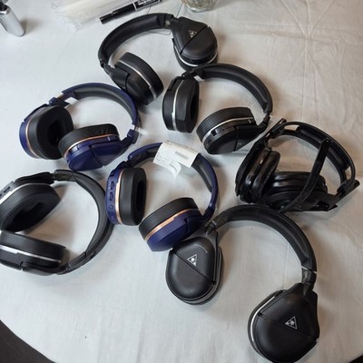 Lot of 7 Gaming Headsets Turtle Beach Stealth 700 Gen 2 MAX Astro A50 Parts Repa