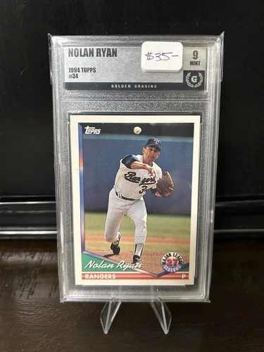 1994 Topps - Nolan Ryan #34 Grade 9 Mint