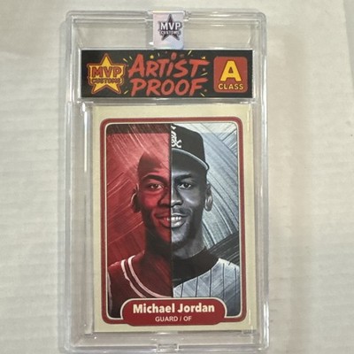 MVP Customs Michael Jordan Serial Numbered #23/45 Chicago Bulls White Sox Slab
