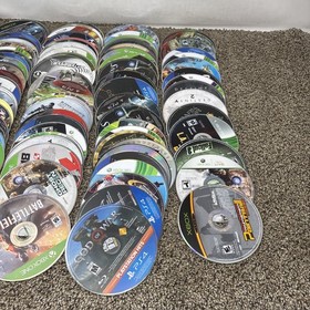 Disc Only Video Game Lot Of 100 Games UNTESTED Disc Only