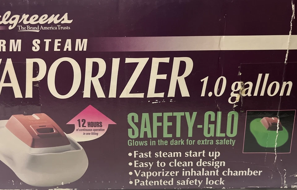 Vintage Sunbeam Warm Steam Vaporizer Humidifier, Model 1387 - New Open Box - Image 3 of 4