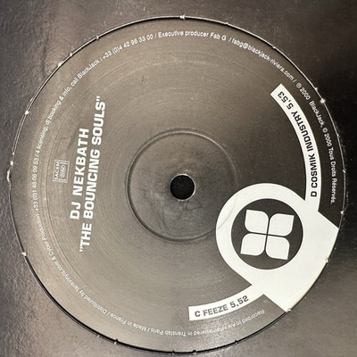 Vinile DJ Nekbath   The Bouncing Souls 12  Vinyl Techno House 2000 Vintage EX