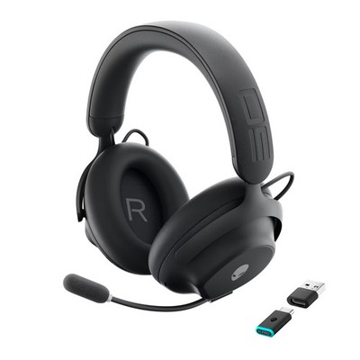 Alienware - Pro Wireless Over-the-Ear Gaming Headset for Windows, PS5, PS4, S...
