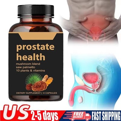 Prostate Health Capsules Support for Men s Wellness Natural Body-Care 90 Capsule