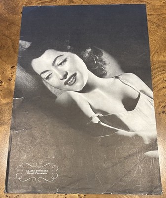 Vintage 1939 Bette Davis & Claire Townsend Glamour Of Hollywood Magazine