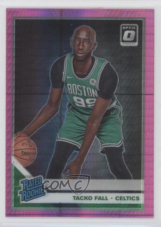 2019 Panini Donruss Optic Rated Pink Hyper Prizm Tacko Fall #161 Rookie RC 0j7f