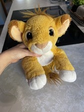 Vintage 1993 Mattel The Lion King Floppy Baby Simba 12" Stuffed Plush Animal Cub