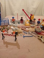 Playmobil Baustelle Haus Mit Minikran Betonmaschine Viel Zubehör