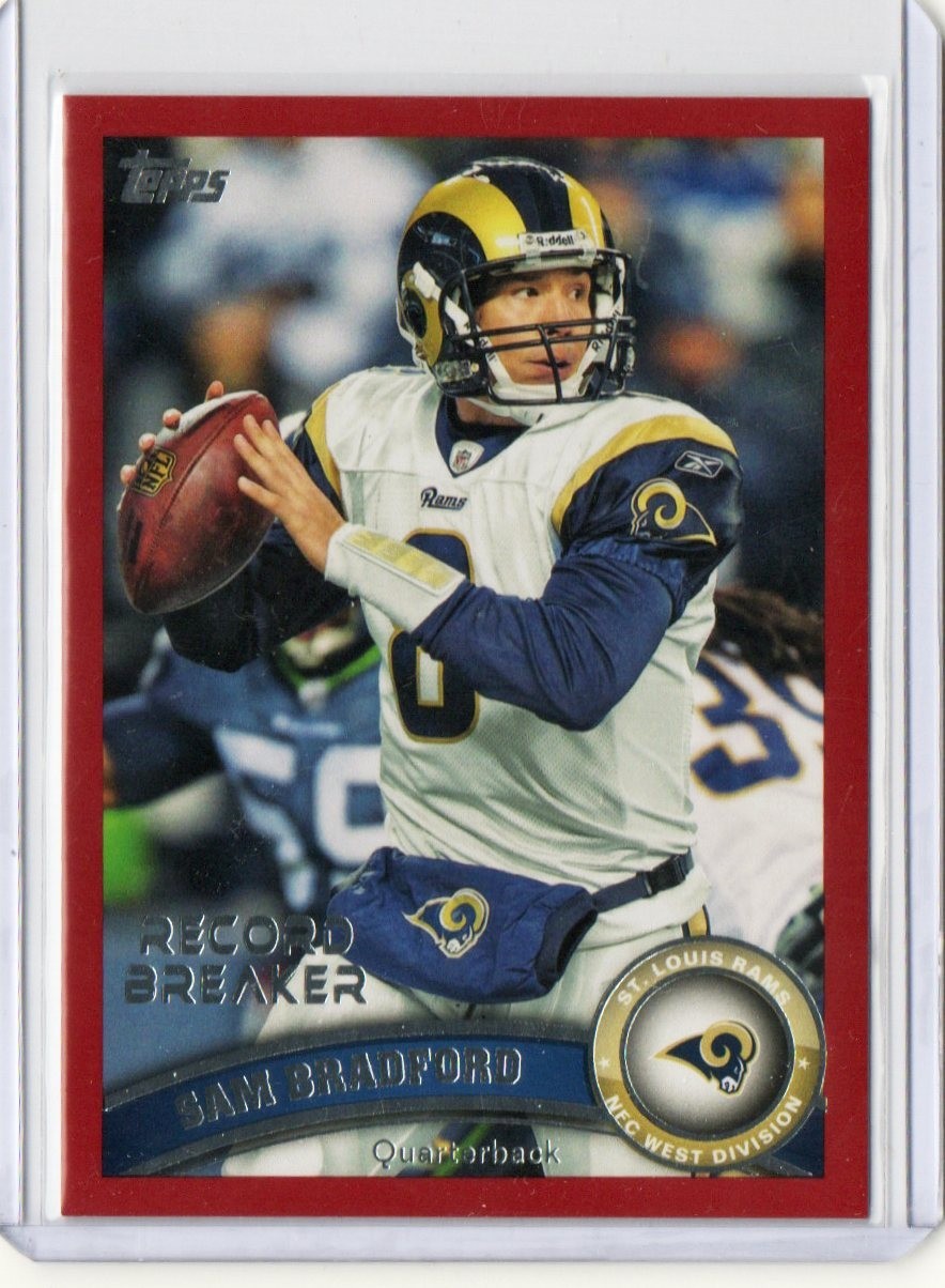 2011 Topps - Sam Bradford #286 Red 73/77 Rams