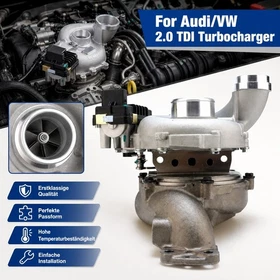 Turbolader Mercedes S M GL Klasse A6420901686 Turbolader 190kW 258PS Einbauort