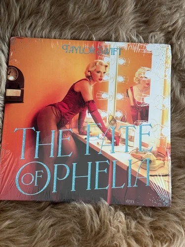 Taylor Swift The Fate of Ophelia 7" Single - Portofino Orange Glitter - SEALED