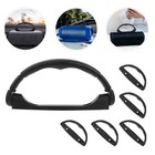 6 Pcs Durable Speaker Handle Recessed Handles Accessory Black Subwoofer