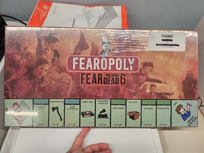 Fear the Walking Dead Season 6 Fearopoly Game New Sealed