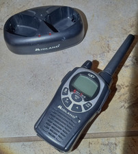 Midland GXT 1000G XTRA Talk GXT Walkie Talkie With Charger Base-- No Cord- Works