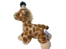 Aurora Plush Giraffe Stuffed Animal Toy  Brown & Cream Soft & Cuddly Realistic