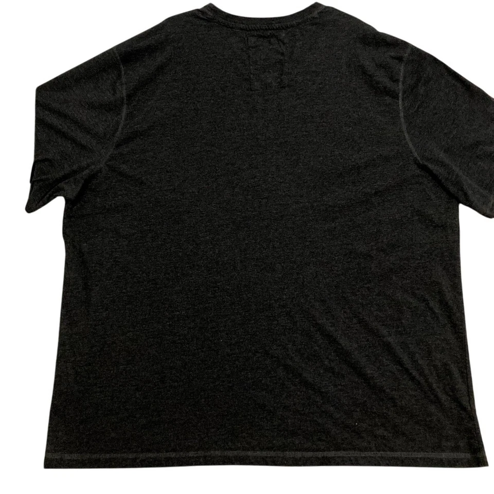 Camiseta Angelo Litrico Masculina Antiga 5XL Preta Gráfica O Mais Alto Padrão 1971 Anos 90 - Imagem 2 de 4