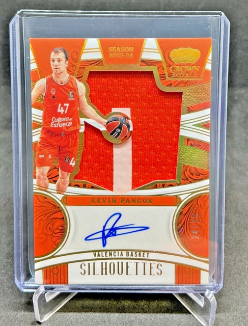 2023/24 Panini Crown Royale Euroleague KEVIN PANGOS Jersey Patch AUTO 24/25