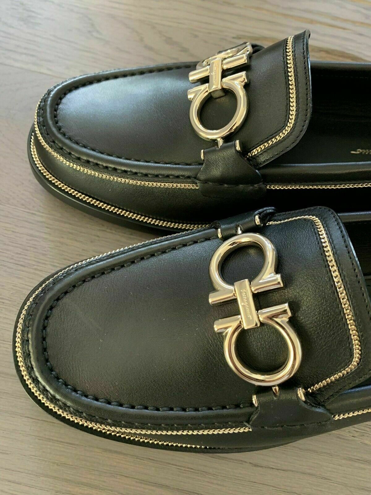 Salvatore Ferragamo Rolo Gancini loafers slip on loafers shoes 40.5 image 9