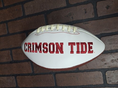 Nick Saban Signed Alabama Crimson Tide Football - Picture 2 of 6