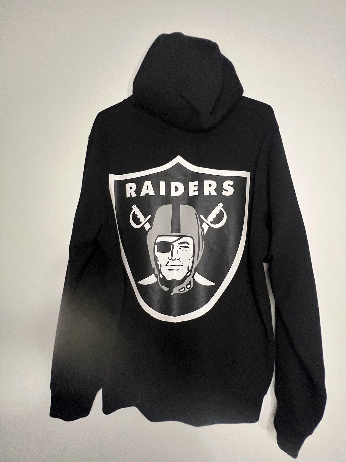 Sweat shirt à capuche Supreme NFL x Raiders x 47' noir taille M