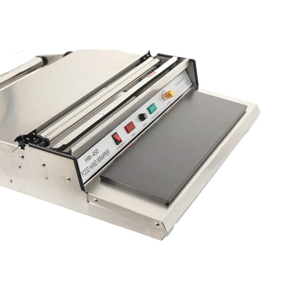 Hand Wrapping Machine 110V Cling Film Packaging Machine Food Packing Commercial - Image 4 of 4