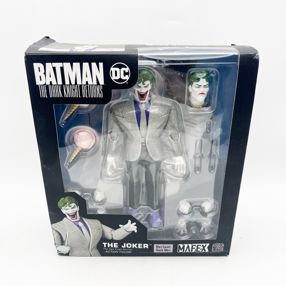 NEW RARE MAFEX MEDICOM No 214 THE JOKER Variant Suit Ver! DARK