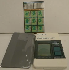 Two Player Championship Golf 60-2422 Electronic Handheld Game + Case - TESTED