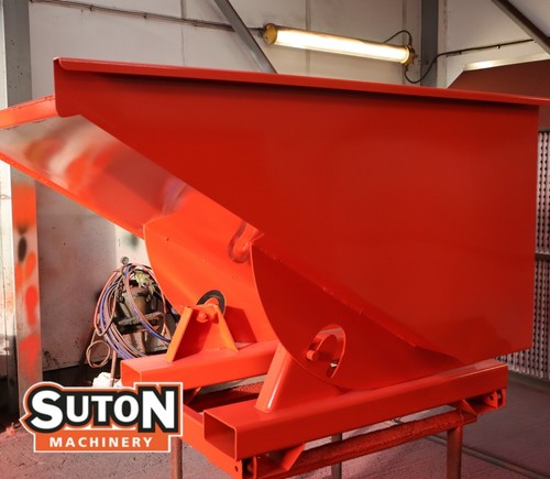 TIPPING SKIP 1.25CUM - SUTON MACHINERY - FORKLIFT TELEHANDLER - Picture 9 of 11