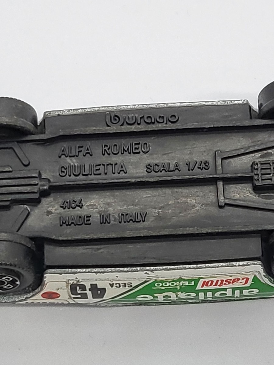 Alfa Romeo Giulietta Burago 1/43 – Etoile Auto49